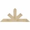 Ekena Millwork Saratoga Rough Sawn Timber Gable Bracket, Douglas Fir, 60"W x 27"H x 4"D x 6"F, 11/12 Pitch GBW060X27X0406SAR00RDF - alternate 1
